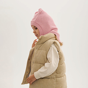 Балаклава Peppihat "Momli blossom pink", розовая